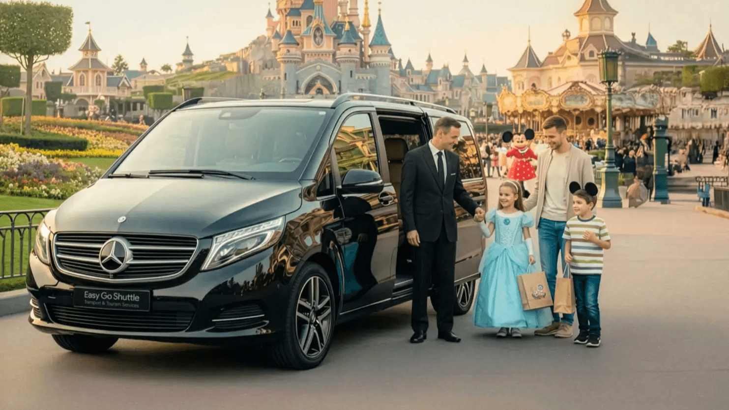 Professional private transfer service in Paris and Disneyland — Wings Transfer